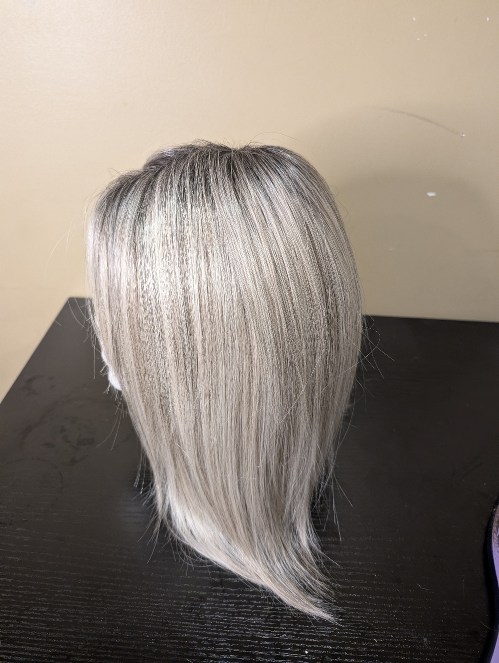Styles by Soma | "Above Average" in Stone Blonde | Stunning Dark Root